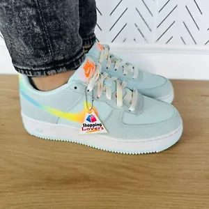 ⭐Nike Air Force 1 Low GS Sz 5.5Y Big Kids Shoes Low Gradient HF4782-474 New - Picture 1 of 13