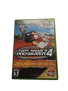 Tony Hawk's Pro Skater 4 (Xbox, 2003) Complete w/ Manual Tested Working - Picture 1 of 3