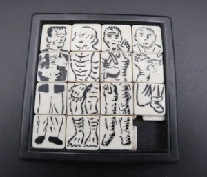 VTG 1960s Roalex Universal Monsters Sliding Puzzle Frankenstein Wolfman RARE - Picture 1 of 5