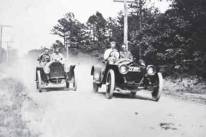 6 Antique/Vtg 50's/60's of Photos Vanderbilt Cup Automobile Race Ford 1900's - Picture 1 of 16