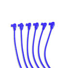 Taylor Cable Spark Plug Wires, Spiro-Pro, 8mm, Blue, Straight Boots, Chevy,