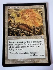 MTG Magic The Gathering Judgment Funeral Pyre Common LP - Picture 1 of 2