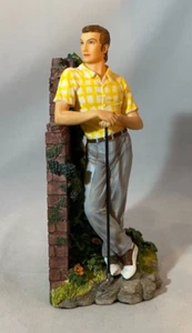 Statuina golfista in resina Veronese - 8,25 pollici - fusa in resina e rifinita a mano - Foto 1 di 5