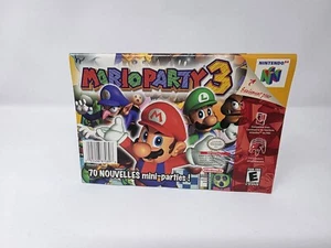Mario Party 3 (Nintendo 64 N64) French Booklet / Manual Only * - Picture 1 of 2