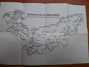 19/ Landkarte Ostsee Pommern Hiddensee Zingst Zinnowitz Ahlbeck Swinemünde 1920 - Bild 1 von 6