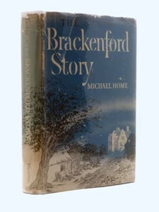 MICHAEL HOME (Christopher Bush) SIGNED The Brackenford Story 1st 1952 HB DW - Picture 1 of 7