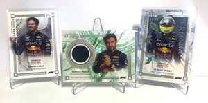Topps F1 Eccellenza 2023 Red Bull Sergio Perez Driver Relic Bundle Ltd Edition - Picture 1 of 10