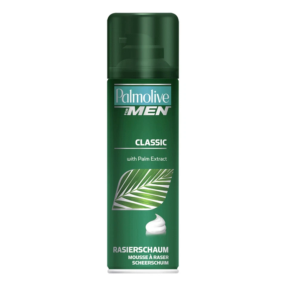 300ml Palmolive Rasierschaum for Men CLASSIC mit Palm Extract Mousse