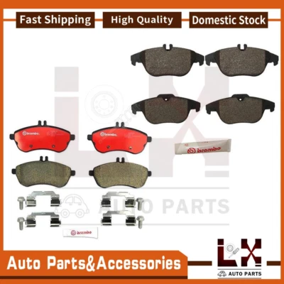 Pastillas de freno delanteras traseras de cerámica para Mercedes-Benz C300 2008-2012 - Brembo OE Foto 1 de 4