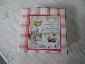 Cherished Teddies Mick 03' Members Only Figurine CT  0032, New Open Box - Picture 1 of 2