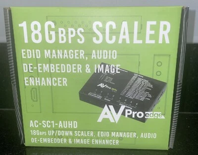 AVPro Edge AC-SC1-AUHD 4K HDMI 18 Gbps Up/Down Scaler