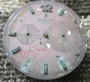 Dial hublot big slam "ayrton senna". - Picture 1 of 3