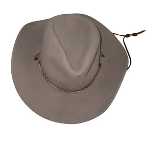 Columbia LiteFelt Wool Western Hat Adjustable Strap Water-Repellent & Packable - Picture 1 of 7