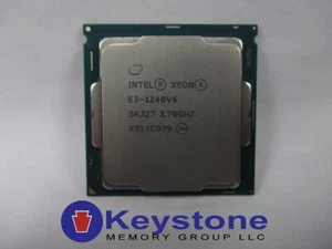 Intel Xeon E3-1240 v6 3.70GHz Quad Core CPU LGa1151 8MB SR327 *km - Picture 1 of 1