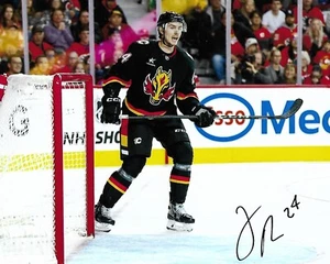 Jake Bean Signed 8x10 Photo Calgary Flames Autographed COA - Picture 1 of 1