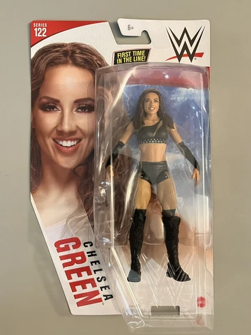 RARE! WWE Series 122 “Chelsea Green” Chase Variant Action Figure In Black Outfit Cover