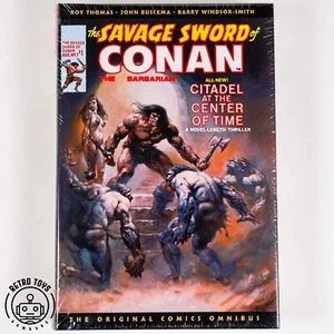 SAVAGE SWORD OF CONAN OMNIBUS Volume 1 Original Titan Comic Hardcover Sealed NEU - Picture 1 of 5
