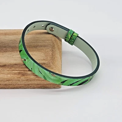 NEW KEEP Collective Collector's Edition "Palm Tree" Single Printed Leather Band — 第 1/4 张图片