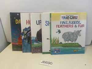 The World Of Eric Carle Smart Pad Books Only Lot Of 5 Hardcovers - Picture 1 of 10
