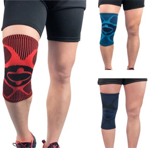 Men Knee Brace Support Sports Running Basketball Gym Sports Leg Knee Protection - Picture 1 of 15