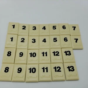 The Original Rummikub Game 1998 Pressman. Rummy Tiles Vintage Replacement Black - Picture 1 of 7