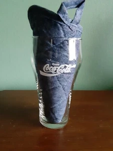 Vintage Enjoy Coca - Cola 20 Unzen Glocke Soda Glas Neu - Bild 1 von 6