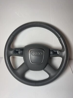 Volante de cuero gris OEM AUDI A6 C6 05-08 4F0419091AH BONITO Foto 1 de 4