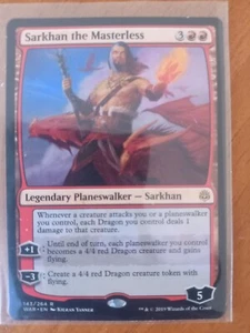 Sarkhan The Masterless Magic The Gathering Planeswalker War Of The Spark 143 Rot - Bild 1 von 2