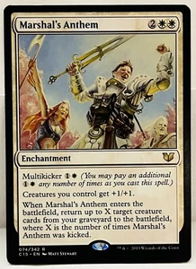 Marshal's Anthem - #74- MTG-Commander 2015 (C15)- Regular-NM - Picture 1 of 2