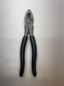 Snap On Tools New 57AHLP Black Soft Grip 7" Lineman's Pliers USA 57AHLPBLK - Picture 1 of 3