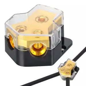 Auto Audio Splitter Verstärker Leistung 0/2/4 Stärke In 4/6/8 Stärke Out Verteilerblock - Bild 1 von 12