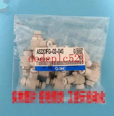 1pcs NEW SMC AS2201FG-02-04S Throttle Valve Air Quick Adjustment Connector - Image 1 of 3