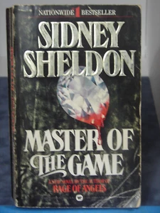 Master Of The Game, by Sidney Sheldon, 1983 Suspense Paperback 5937 - Picture 1 of 3