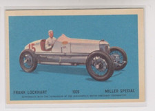 1960 Parkhurst Hawes Wax Indianapolis 500 Winners FRANK LOCKHART Indy 1926 Cd 14