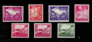 Germany India stamp AZAD HIND 1943 ☀ MH lot - Picture 1 of 2