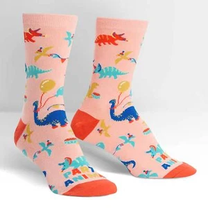 Sock It To Me Women's Crew Socks - Party Animal (UK 3-8) - Picture 1 of 1