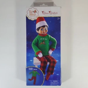 Elf on the Shelf Claus Couture I'm So Fly Scout Girl PJs Pajamas 2 Piece Clothes - Picture 1 of 3