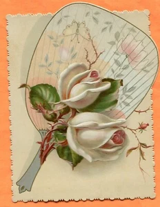 Victorian Era Ornate Cards circa 1890s, 2 Cards, See Scans - Picture 1 of 3