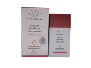 Drunk Elephant O-Bloos Rosi Glow Drops Fortify + Blush ~ 30 ml / 1 oz /BNIB - Picture 1 of 4
