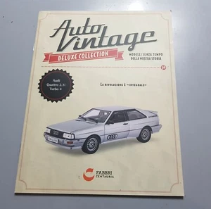 FASCICOLO AUTO VINTAGE FABBRI 1:24 Audi 4 Turbo 4 - Foto 1 di 1