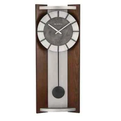 Bulova Newton Pendulum Wall Clock, Espresso C4898 - Image 1 of 3
