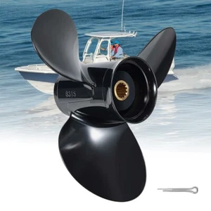 12 1/4 x 15 Marine Outboard Propeller fit Evinrude 40-75HP 13 Spline Tooth,RH - Picture 1 of 7