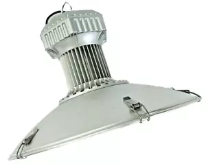 120W Round LED High Bay Light Fixture Replaces 250-400W HID Metal Halide Bulbs - Picture 1 of 6