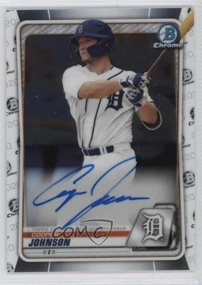 2020 Bowman Chrome Prospects Auto Cooper Johnson #CPA-CJ Auto - Image 1 of 2