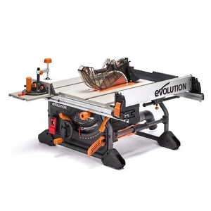 Evolution R10TS Multi-Material Table Saw | 10 in. Multi-Material Cutting Blade - Picture 1 of 12