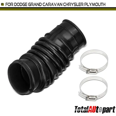 Engine Air Intake Hose w/ Clamps for Chrysler Town & Country Dodge Grand Caravan - Image 1 of 4