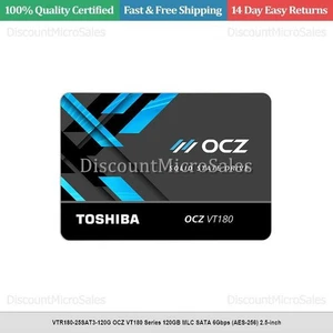 VTR180-25SAT3-120G OCZ VT180 Series 120GB MLC SATA 6Gbps (AES-256) 2.5-inch - Picture 1 of 1