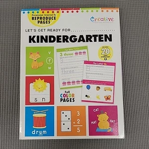 Let's Get Ready for Kindergarten Educational Workbook PB - Picture 1 of 14