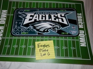 Philadelphia Eagles matrícula NUEVO Vintage NFL plástico lote G - Imagen 1 de 8