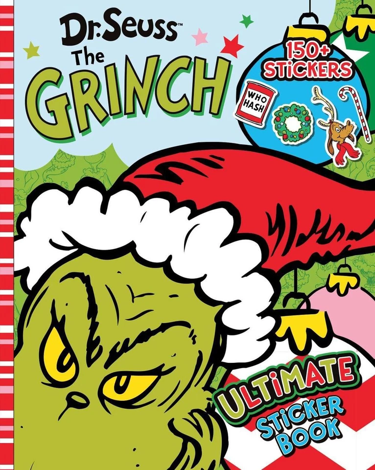 The Grinch Ultimate Sticker Book Paperback Book - Image 1 of 1